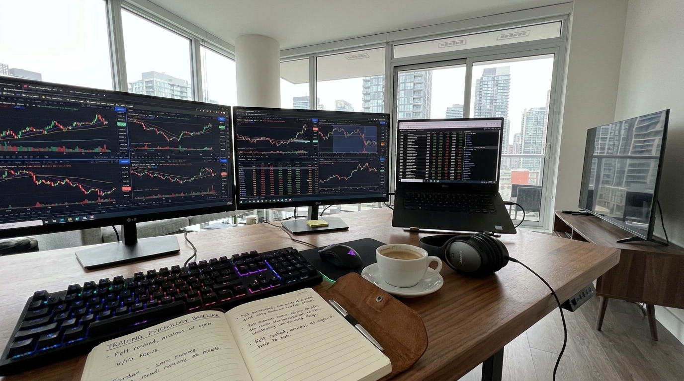 Your trading journal should document your psychological baseline, not just your financial metrics.
