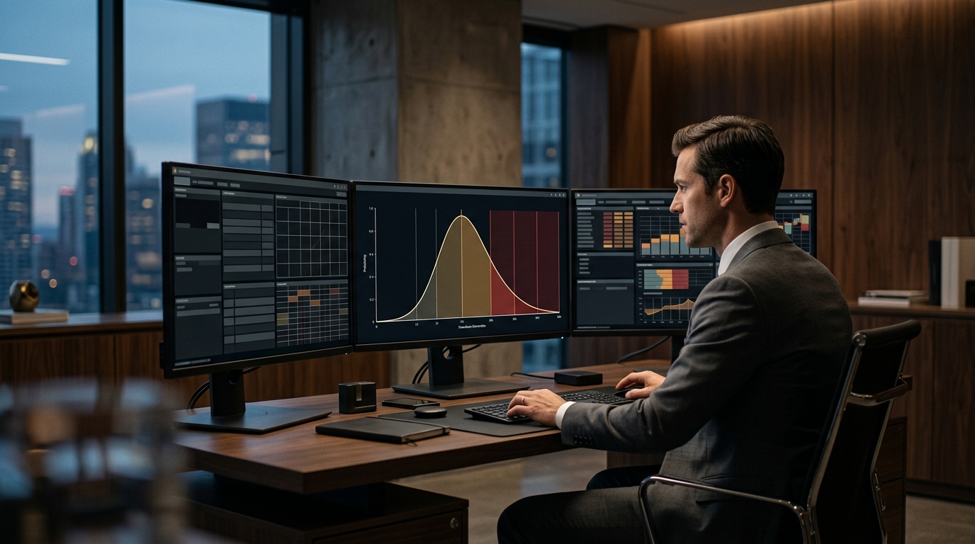 Evaluating extreme tail risk percentiles ensures your account capitalization matches actual statistical possibilities.