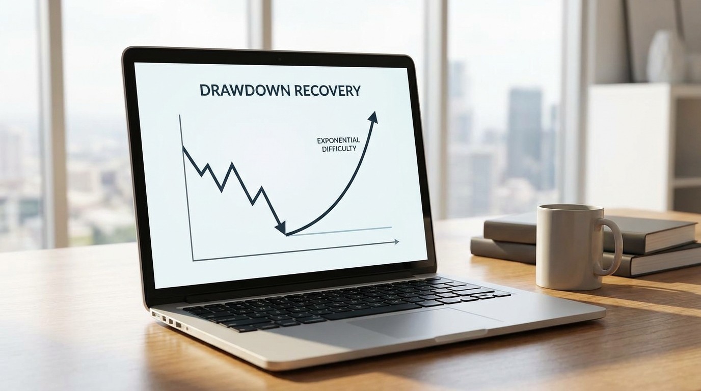 The non-linear math of recovery means your priority must shift from speed to absolute capital survival.