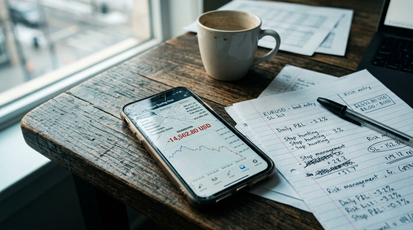 Trading Psychology Mistakes That Destroy Prop Firm Accounts 2026