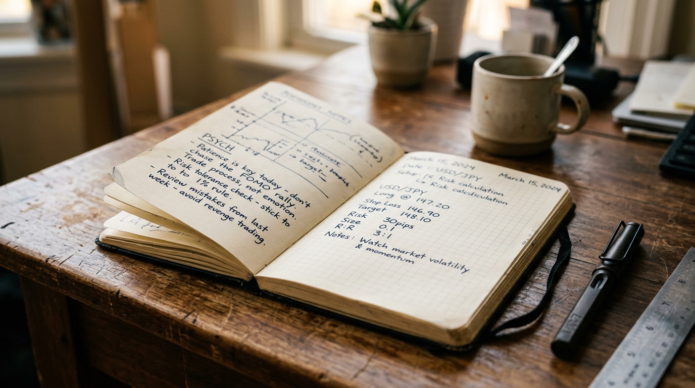 The data inside your journal is only as valuable as the psychological baseline you record alongside it.
